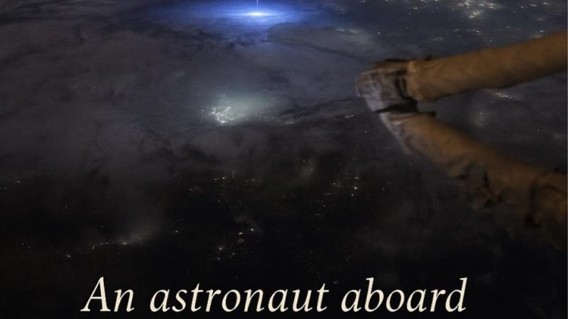 A Rare Red Sprite Captured from the ISS Lights Up the Skies Over the United States